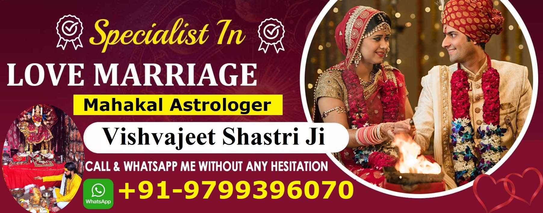 Mahakal Astrologer Vishvajeet Shastri Ji +91-9799396070
